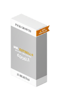 Pack Growth 25 reseñas Google Maps 89 euros más popular caja plata